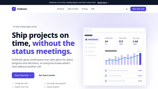 SaaS template: product hero with dashboard illustration and pricing call to action
